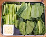 小松菜のおいしい食べ方1位☆(青菜炒め)作り方1写真