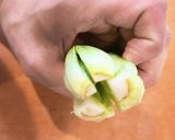 小松菜と焼鯖の塩昆布和え作り方2写真