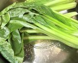 小松菜と焼鯖の塩昆布和え作り方4写真