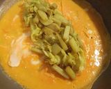 カレー風味☆キャベツとじゃが芋のオムレツ作り方5写真