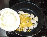 鶏むね肉ほうれん草のクリームスープ♪簡単作り方7写真