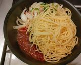 旨味とコクのTEPPANナポリタン作り方7写真