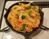 旨味とコクのTEPPANナポリタン作り方8写真