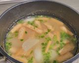 かぶの味噌汁作り方4写真
