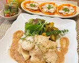 生マッシュルームの餃子の皮ビザ作り方7写真