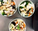 根菜たっぷりさっぱり味噌味豆腐入ナムル風作り方10写真