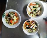 根菜たっぷりさっぱり味噌味豆腐入ナムル風作り方11写真