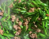 豚肉とニラの卵とじ作り方5写真