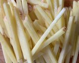 大皿おかずに！豚肉と根菜の醤油きんぴら作り方4写真