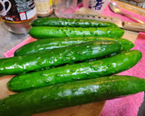 簡単！安い！田舎きゅうりのからし漬物作り方1写真