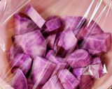 韓国風スコーン♪練乳☆紫芋☆サツマイモ作り方3写真
