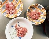 レンジ簡単きな粉オーロラソース味甘酢酢豚作り方2写真