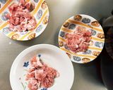 レンジ簡単きな粉オーロラソース味甘酢酢豚作り方3写真