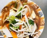 レンジ簡単きな粉オーロラソース味甘酢酢豚作り方14写真