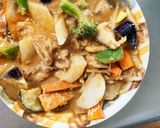 レンジ簡単きな粉オーロラソース味甘酢酢豚作り方17写真