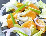 酸味と甘さの柑橘を添えたかつおのサラダ♪作り方4写真