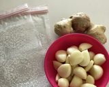 冷凍 刻みにんにく生姜作り方1写真