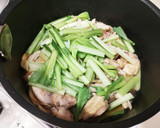 簡単！鶏もも肉と厚揚げの炒め煮作り方4写真