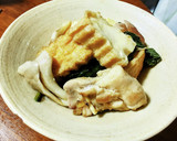 簡単！鶏もも肉と厚揚げの炒め煮作り方8写真