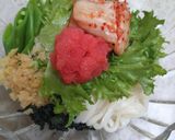 明太キムチ冷やしうどん作り方3写真