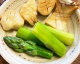 お弁当に♪エリンギとアスパラ麺つゆびたし作り方3写真