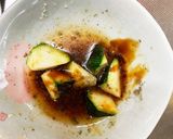 レンジ食べきり量ズッキーニ中華風ナムル風作り方2写真