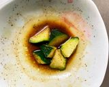 レンジ食べきり量ズッキーニ中華風ナムル風作り方5写真