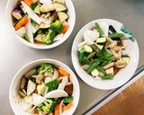 肉無チクワ洋風レモン風味親子丼味野菜炒め作り方13写真
