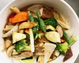 肉無チクワ洋風レモン風味親子丼味野菜炒め作り方14写真
