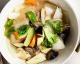 肉無チクワレモン風味梅親子丼味野菜炒め作り方16写真