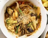 肉無チクワ洋風レモン風味親子丼味野菜炒め作り方19写真