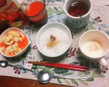 お腹にも身体にも優しい！シンプルに梅粥作り方41写真