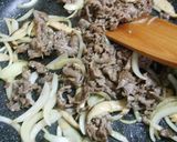 牛肉のマスタード炒め作り方3写真