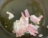 米麺のカルボナーラ作り方2写真