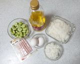 そら豆チャーハン作り方1写真