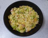 そら豆チャーハン作り方5写真