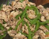 塩チンジャオロース丼作り方4写真