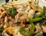 塩チンジャオロース丼作り方5写真