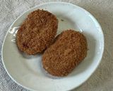 カレーをのせて♪コロッケサンド作り方3写真
