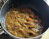 カレーをのせて♪コロッケサンド作り方4写真