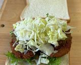 カレーをのせて♪コロッケサンド作り方8写真