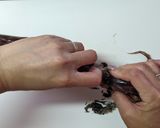 濃厚な肝で！するめいかのわた炒め作り方1写真