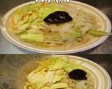 美味ドレと担々麺ナンプラーで野菜タンメン作り方1写真