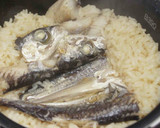 焼きあご（とびうお）の炊き込みご飯作り方4写真