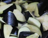茄子と鶏肉のオイスター炒め作り方3写真