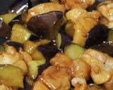 茄子と鶏肉のオイスター炒め作り方7写真