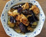 茄子と鶏肉のオイスター炒め作り方8写真
