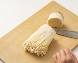 3種のきのこのスペイン風オムレツ作り方1写真