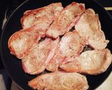 豚ロース肉の薬味おろし添え作り方1写真