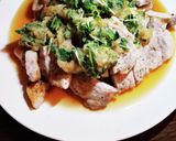 豚ロース肉の薬味おろし添え作り方3写真